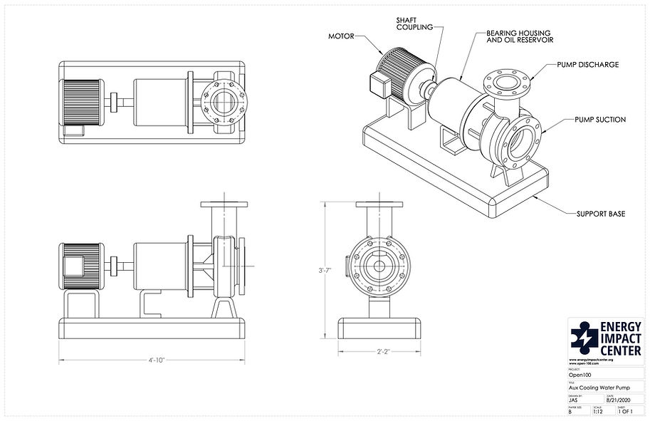 Aux Cooling Water Pumps Open100